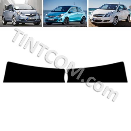 
                                 Tintado de lunas - Opel Corsa D (3 Puertas, Compacto 2007 - 2013) Solar Gard - seria NR Smoke Plus
                                 